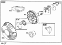 Page Z Diagram and Parts List for 290447-0041-01  Briggs and Stratton Engine